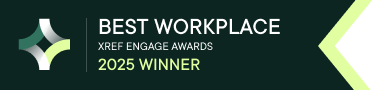 XREF Best Workplace Award Banner.